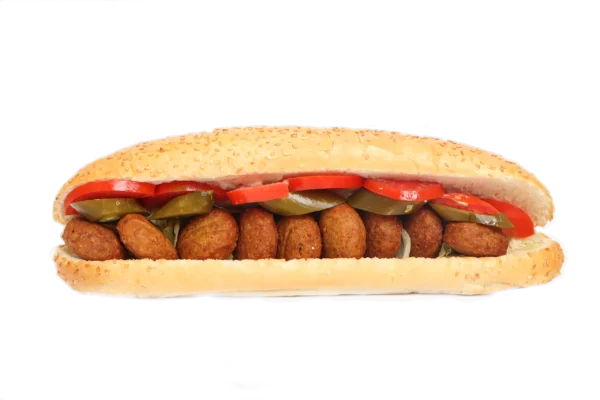 ساندویچ فلافل ساده